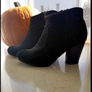 Black booties